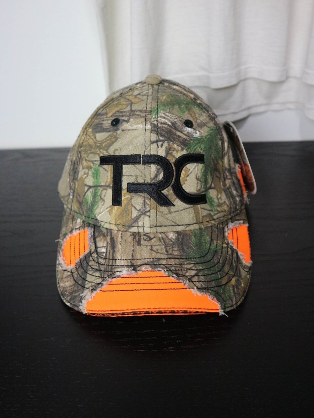 TRC Patchwork Style Orange Camo Realtree Mens